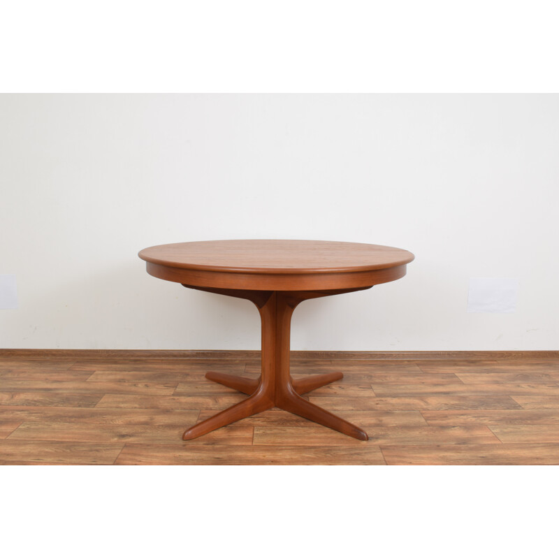 Mid-Century Teak Extendable Dining Table Danish 1960s