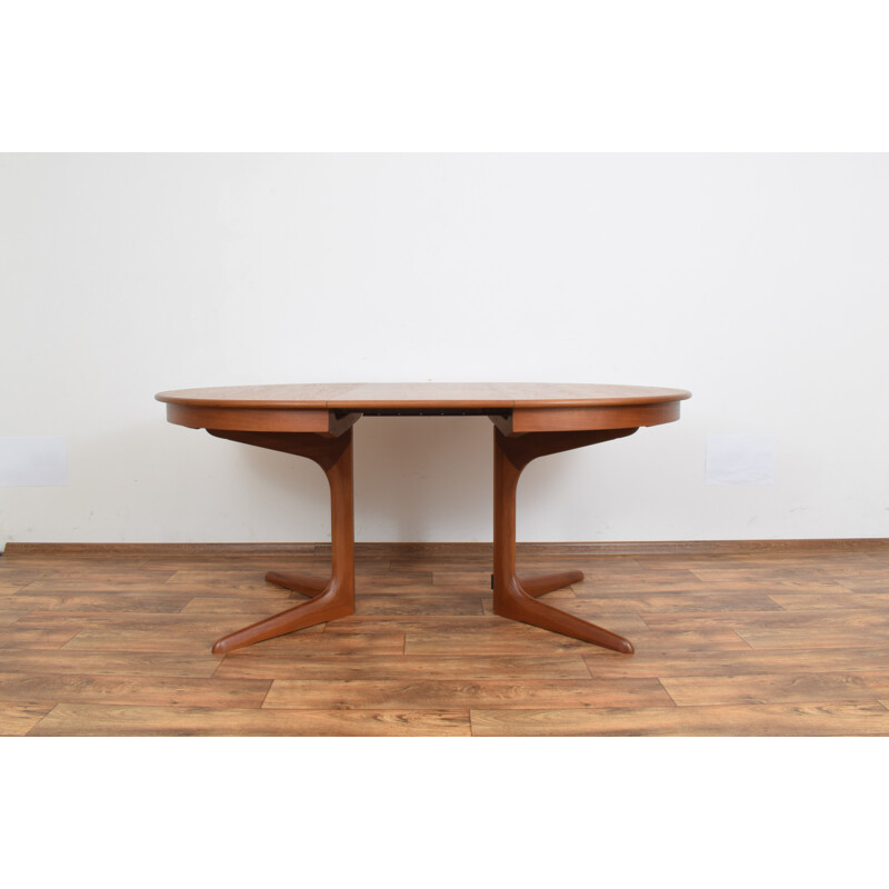 Mid-Century Teak Extendable Dining Table Danish 1960s