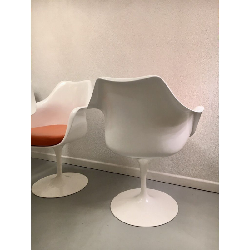 Set of 6 vintage Tulip armchairs by Eero Saarinen for Knoll