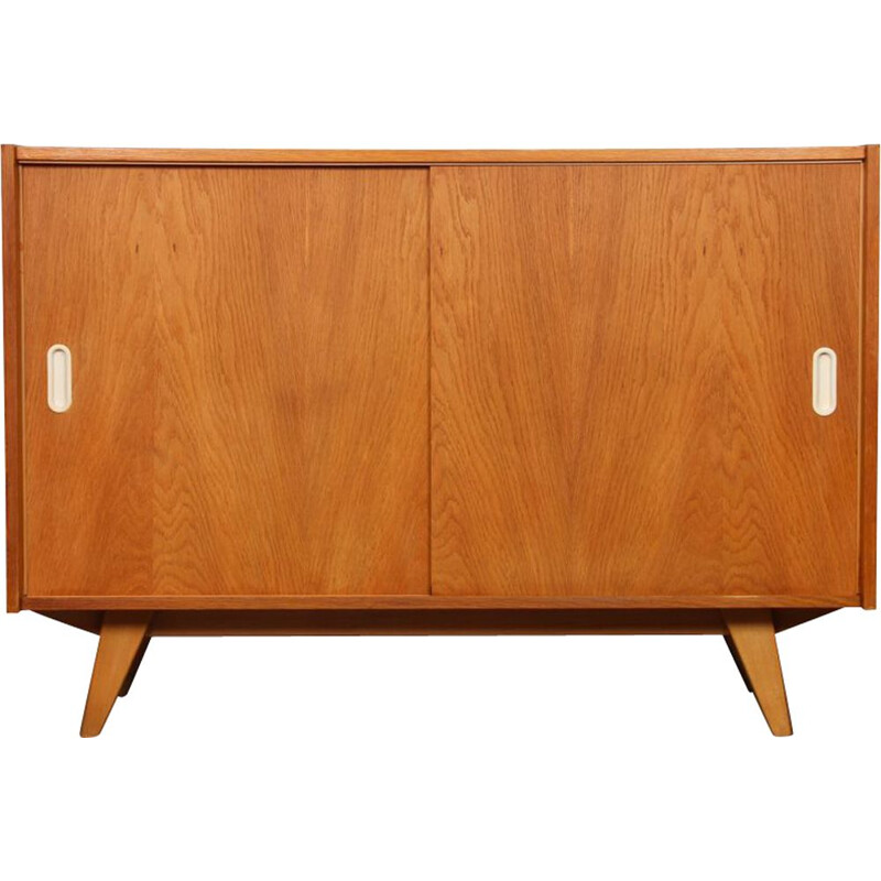 Vintage oak chest of drawers by Jiri Jiroutek for Interier Praha 1960s