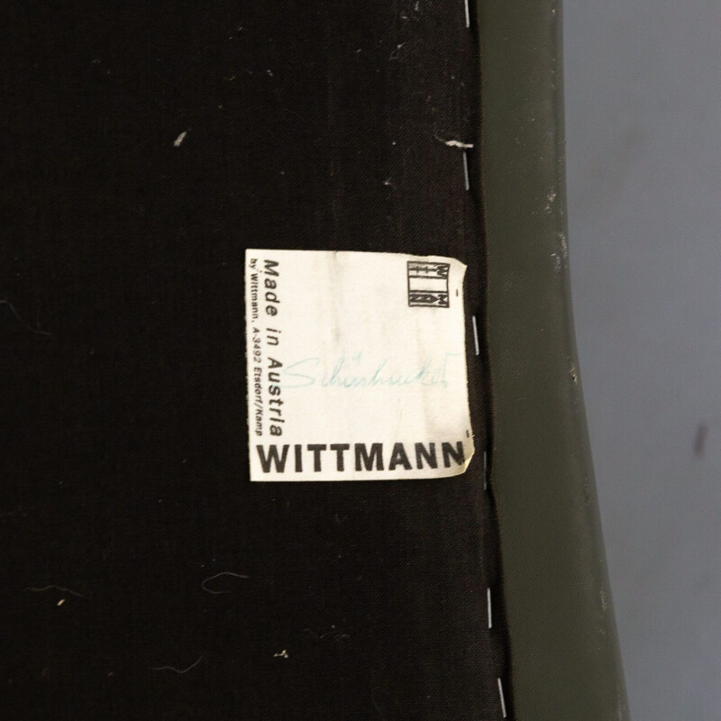 Pareja de sillones vintage Paolo Piva alta para Wittmann 1990