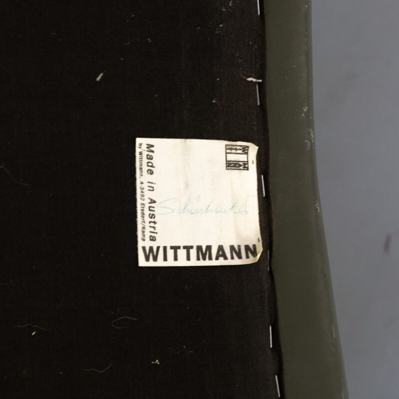 Par de poltronas vintage Paolo Piva alta para Wittmann 1990