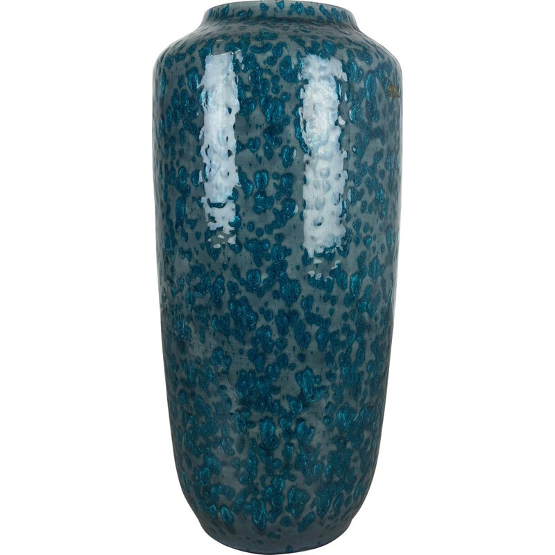 vase vintage multicolore - scheurich fat