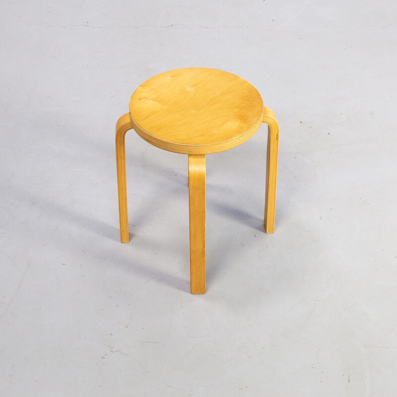 Vintage Alvar Aalto stool for Artek 1960s