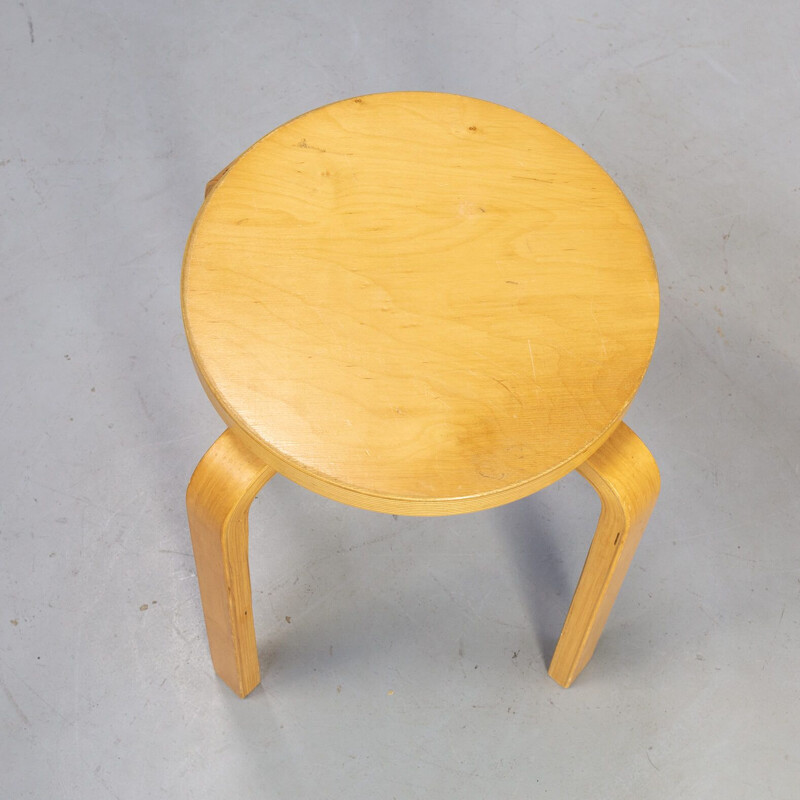 Vintage Alvar Aalto stool for Artek 1960s