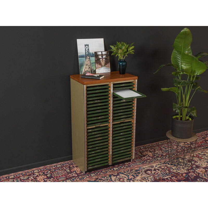 Vintage cabinet with drawers in solid board, Germany 1960