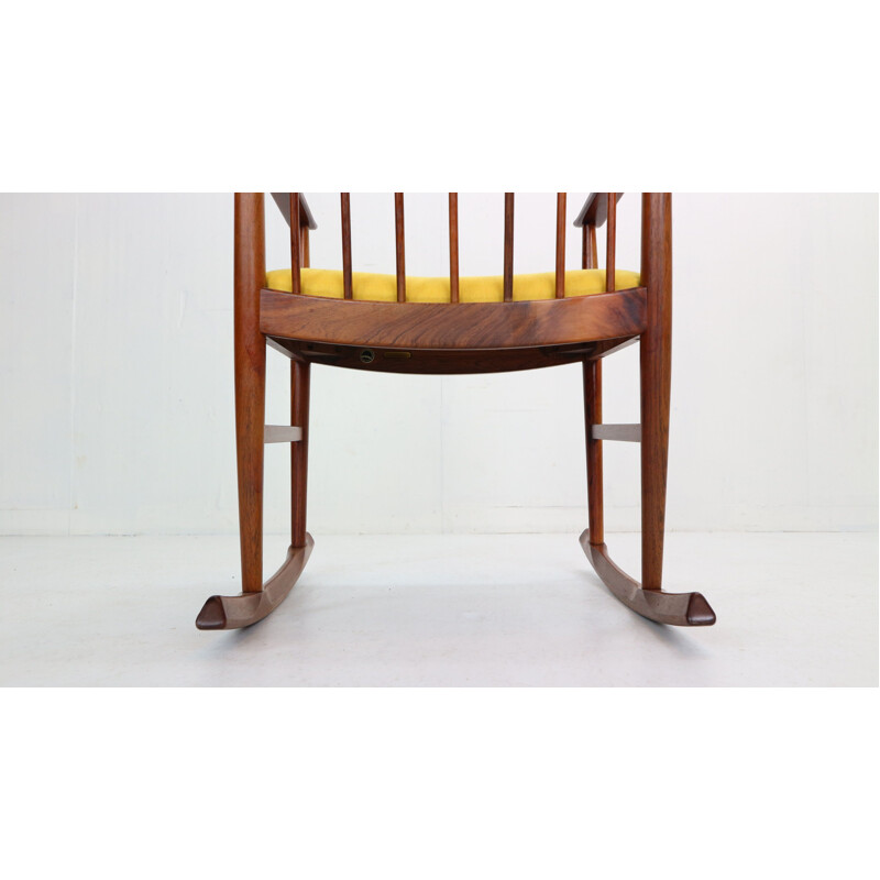 Vintage Arne Vodder Rocking Chair for Sibast Denmark 1960s