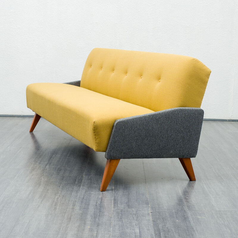 Vintage sofa daybed two-toned 1950s