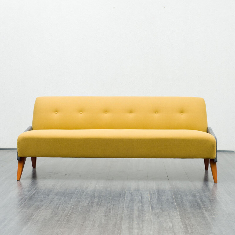 Vintage sofa daybed two-toned 1950s