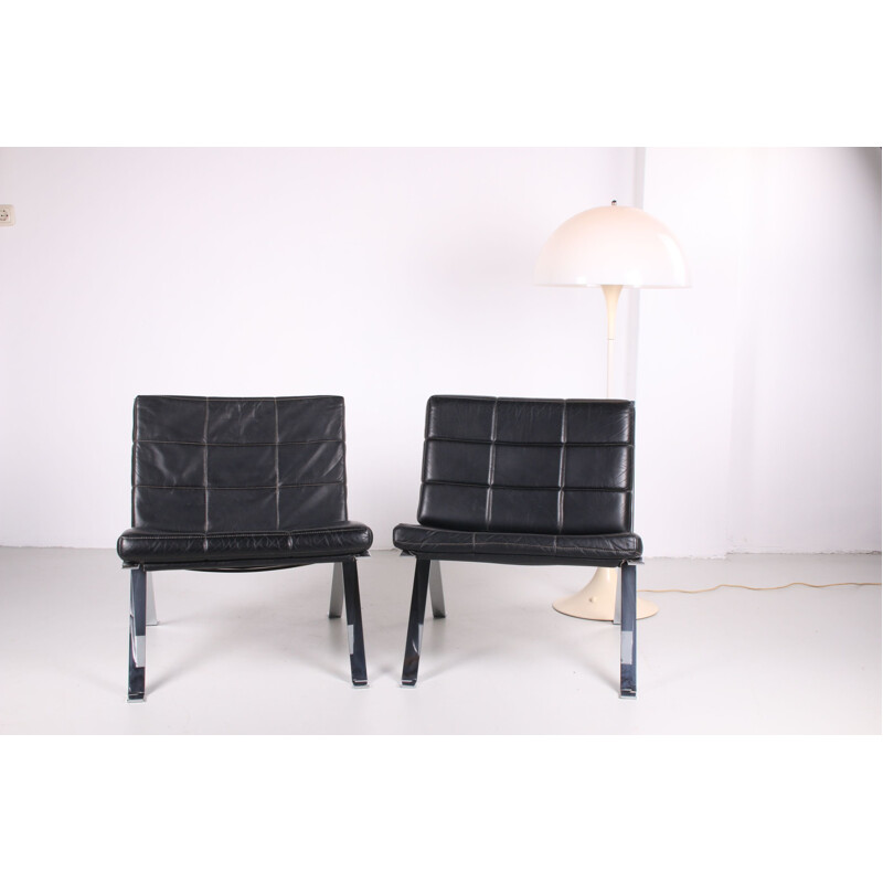 Pair of vintage armchairs by H. Eichenberger Girsberger 1960s