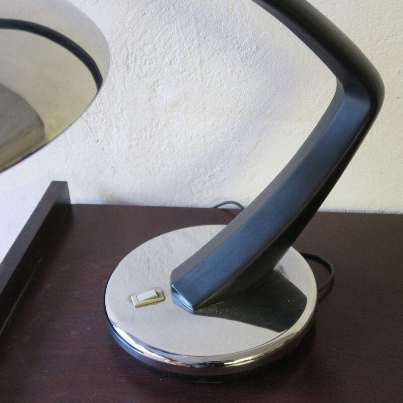 Lampe de bureau vintage Fase Boomerang 1970