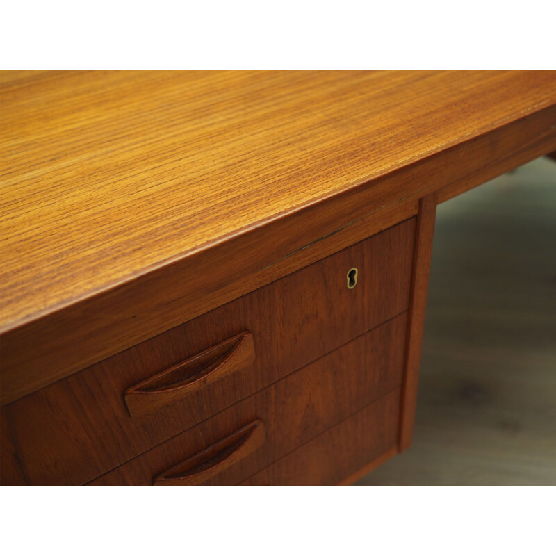 Vintage Teak desk Denmark 1970s