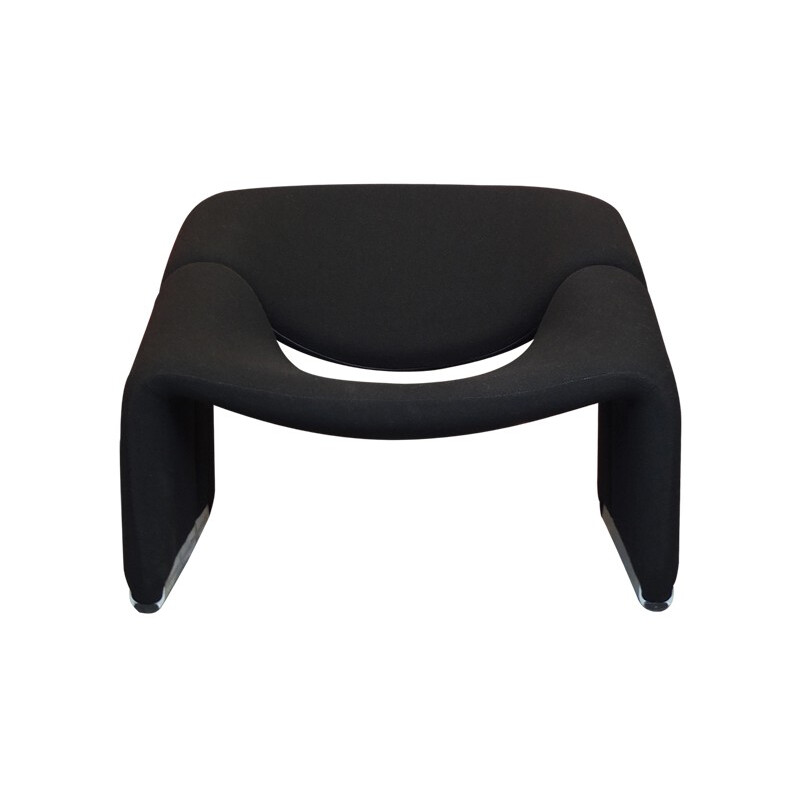 Fauteuil "Groovy" noir, Pierre PAULIN - 1970