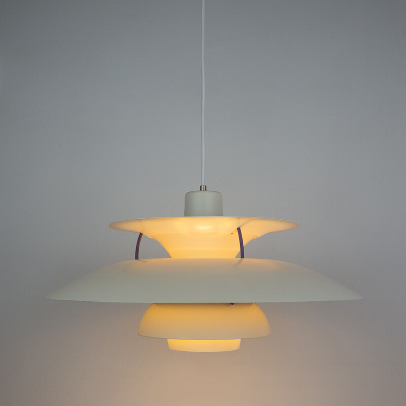 Vintage pendant lamp by Poul Henningsen Louis Poulsen Danish 1958s