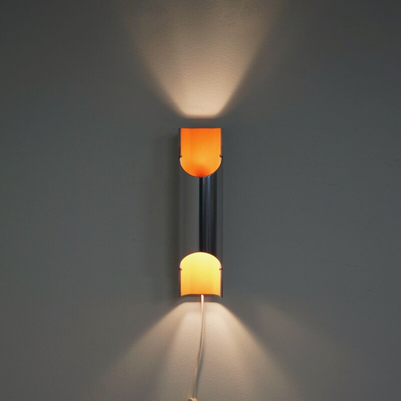 Vintage Wall lamp Pandean by Bent Karlby for Lyfa 1970s