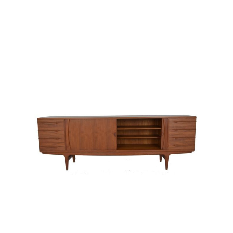 Scandinavian Uldum Mobelfabrick sideboard in teak, Johannes ANDERSEN - 1950s