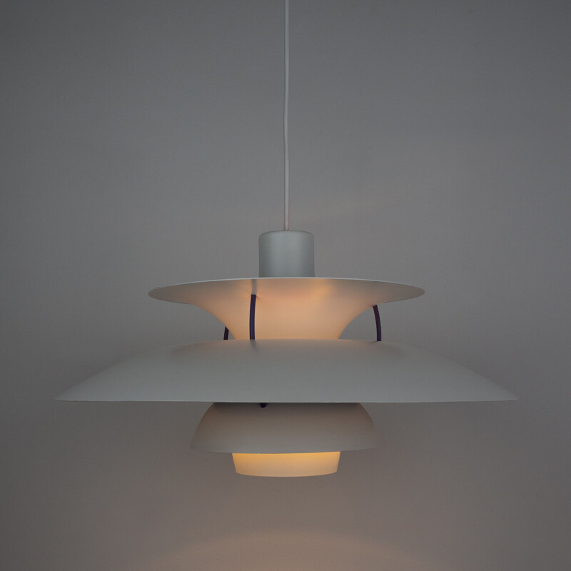 Vintage pendant lamp by Poul Henningsen Louis Poulsen Danish 1958s