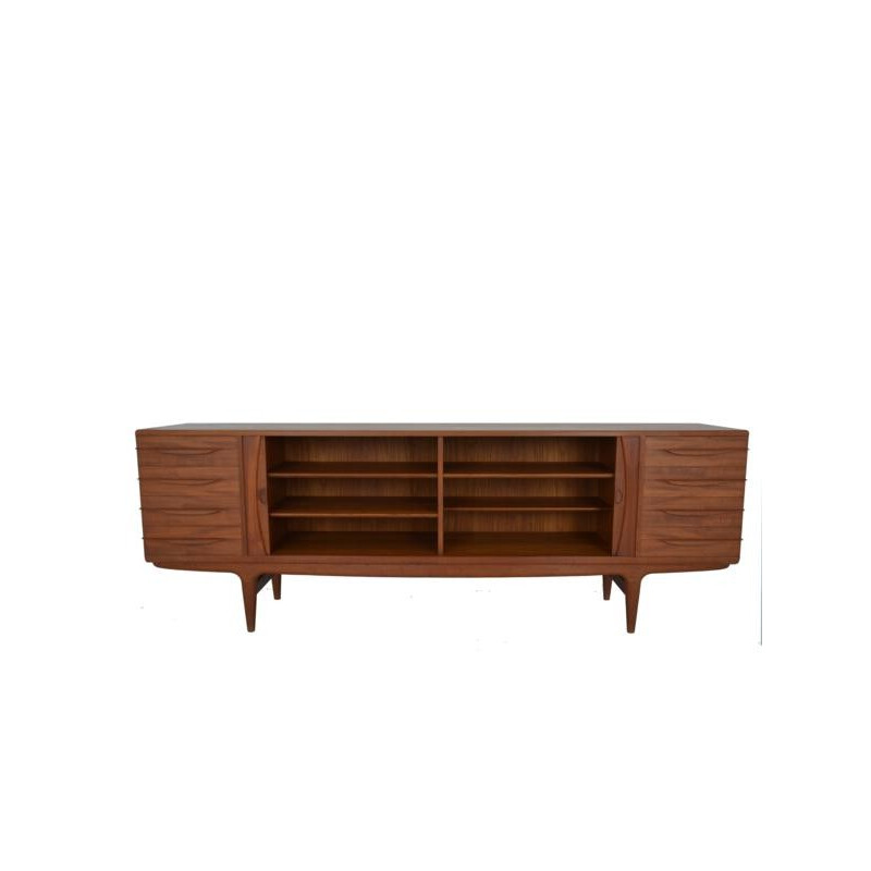 Scandinavian Uldum Mobelfabrick sideboard in teak, Johannes ANDERSEN - 1950s