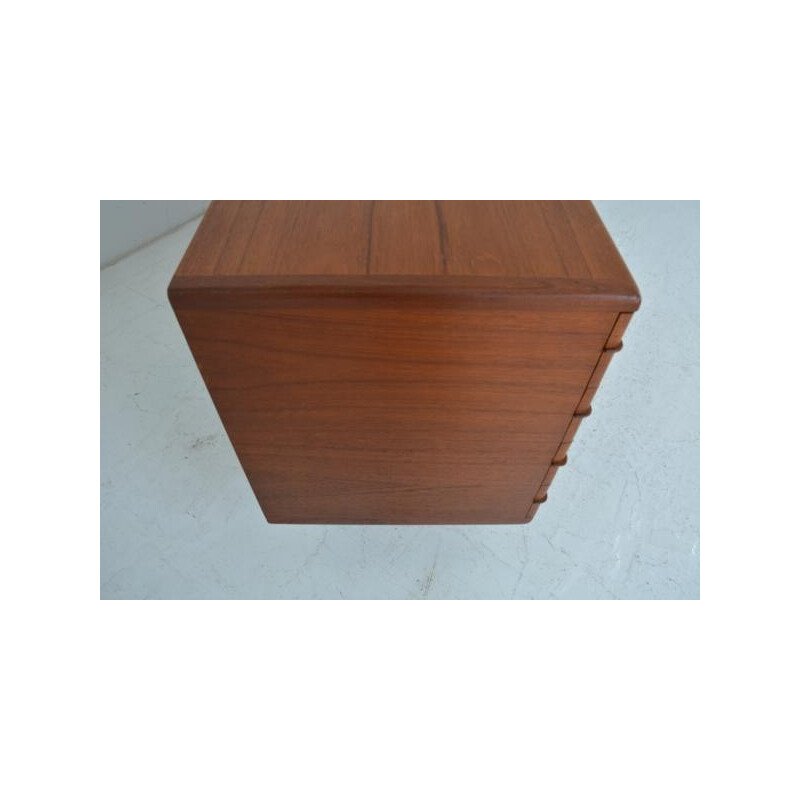 Enfilade scandinave Uldum Mobelfabrick en bois de teck, Johannes ANDERSEN - 1950