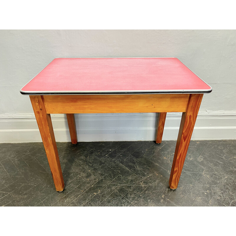 Vintage Formica Dining Kitchen Table 