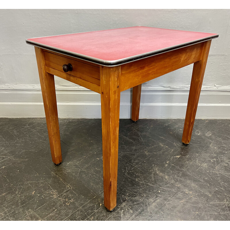 Vintage Formica Dining Kitchen Table 