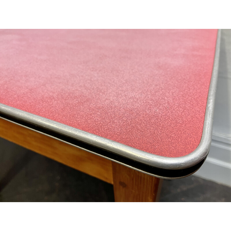 Table de cuisine vintage en formica 