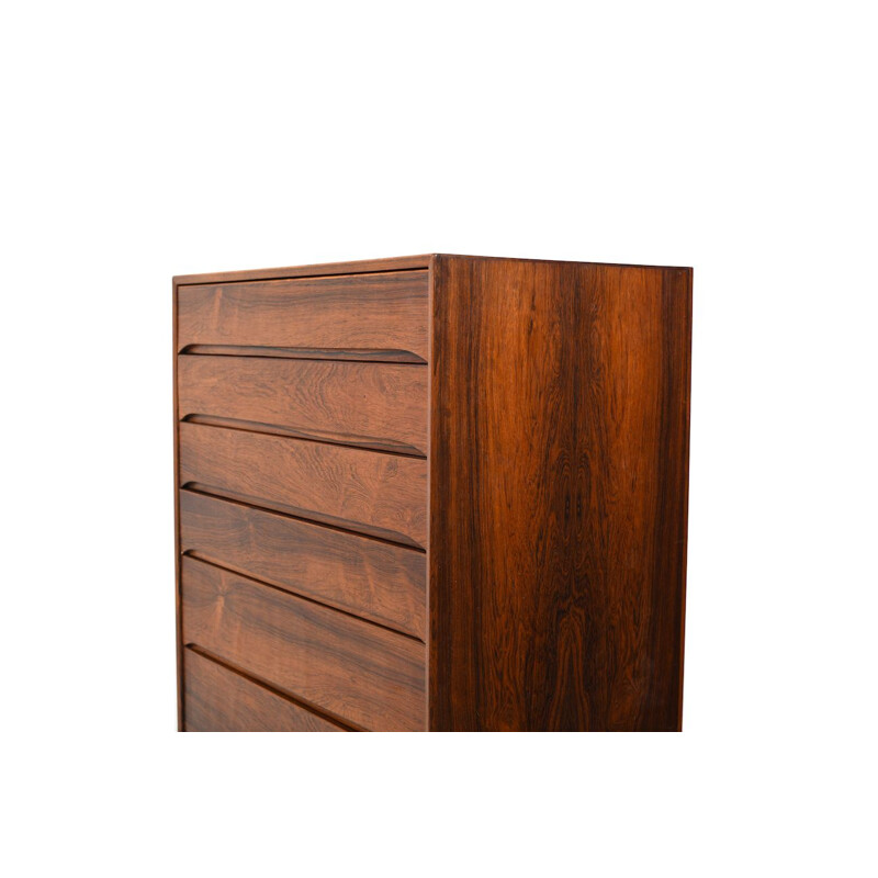 Mid Century Tallboy Chest by Svend Langkilde Danish 1960