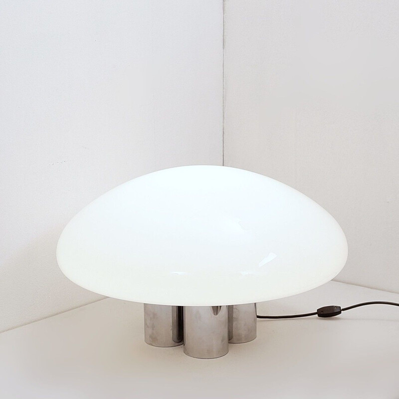 Large vintage Desk Lamp 'Magnolia' by Sergio Mazza & Giuliana Gramigna for Quattrifolio 1970