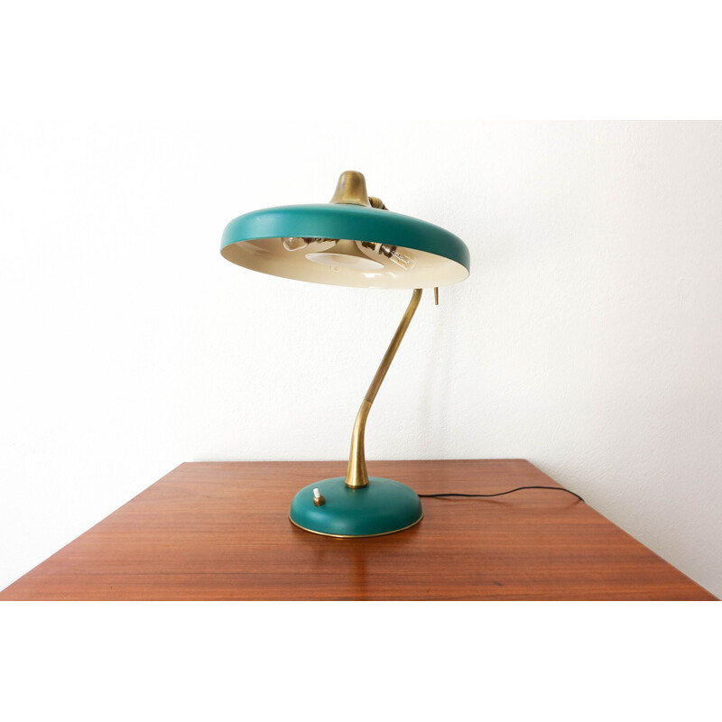 Vintage table lamp by Oscar Torlasco for Lumi, Italy 1950