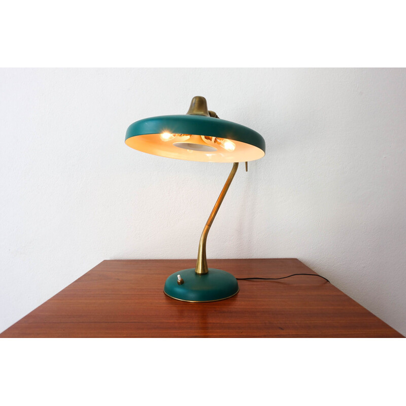 Vintage table lamp by Oscar Torlasco for Lumi, Italy 1950