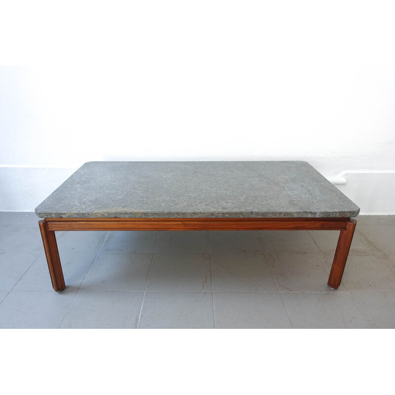 Table basse vintage de José Espinho pour l'hôtel Estoril Sol, modèle d'exportation, Portugal 1970