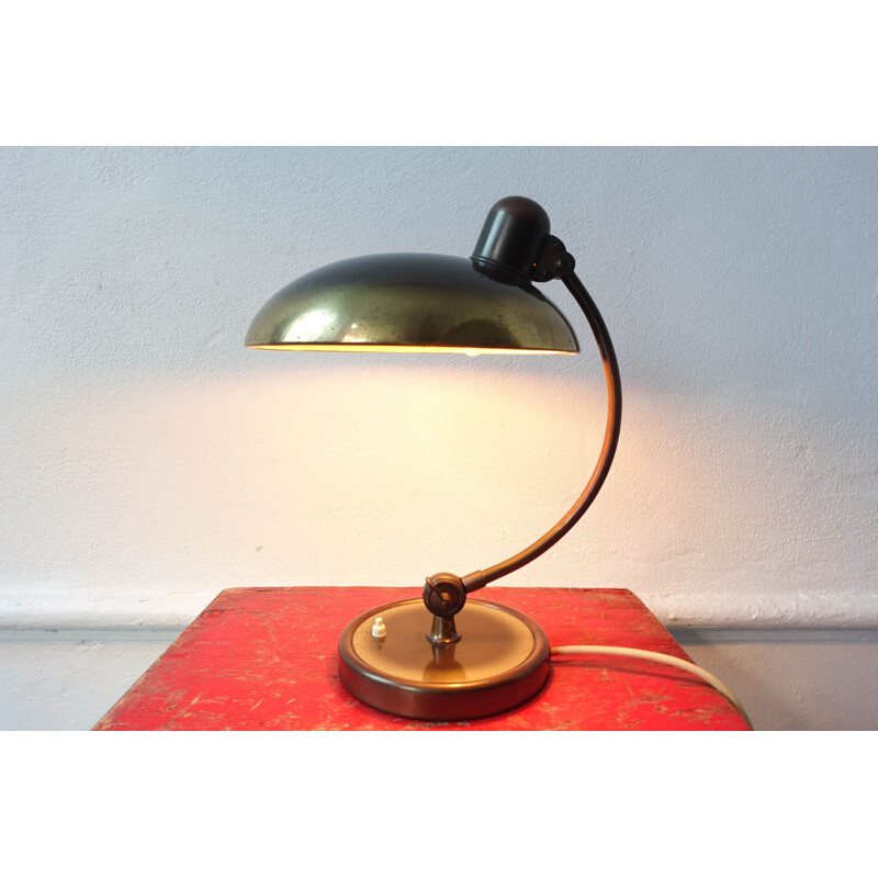 Lampe de table vintage, modèle 6631-T Luxus, de Christian Dell pour Kaiser Idell, Allemagne 1950