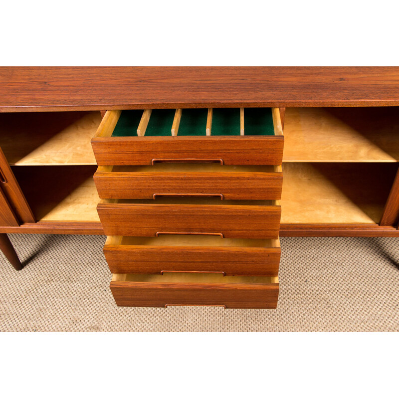 Vintage teak sideboard, Gigant model, by Nils Jonsson for Troeds, Sweden 1960