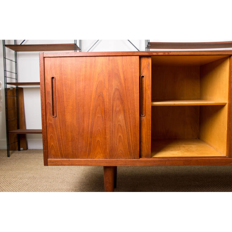 Vintage teak sideboard, Gigant model, by Nils Jonsson for Troeds, Sweden 1960