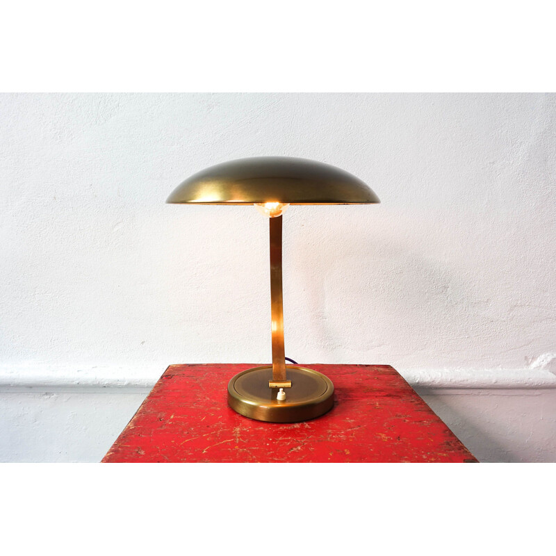 Vintage table lamp, model 6751, by Christian Dell for Kaiser Idell, Germany 1950