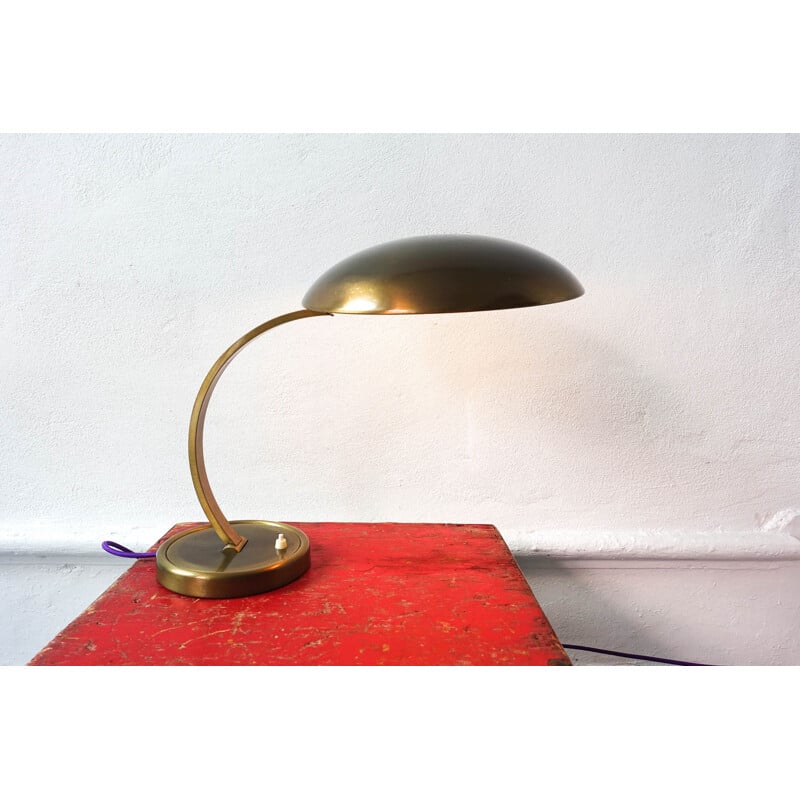 Vintage table lamp, model 6751, by Christian Dell for Kaiser Idell, Germany 1950