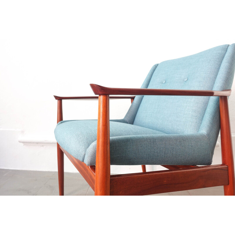 Pair of vintage armchairs by José Cruz de Carvalho for Altamira, Portugal 1950