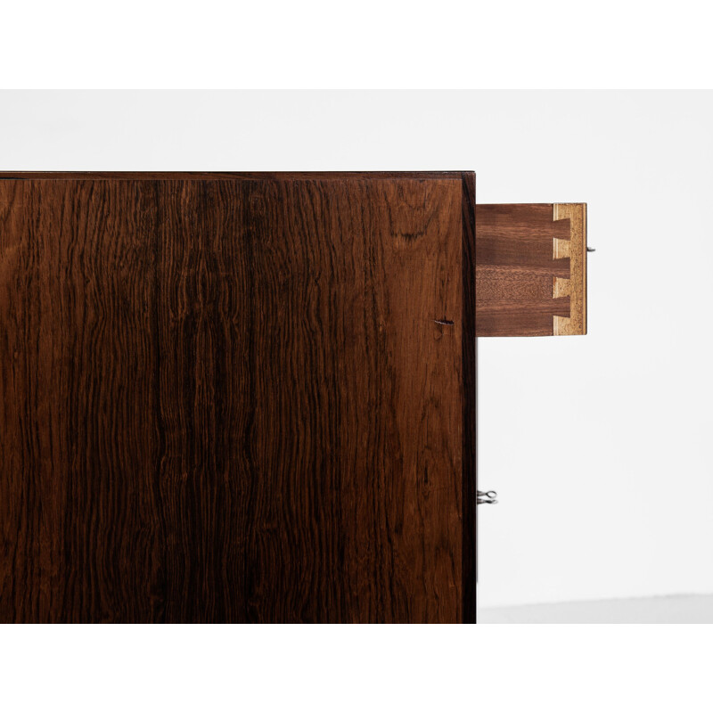 Vintage rosewood highboard by Brouer, Denmark 1960