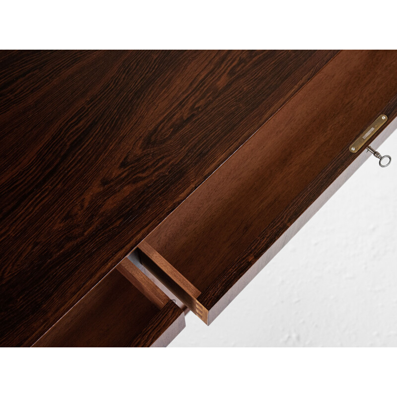 Vintage rosewood highboard by Brouer, Denmark 1960