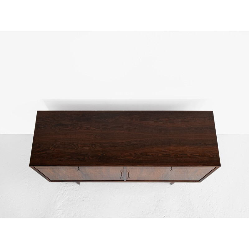 Vintage rosewood highboard by Brouer, Denmark 1960