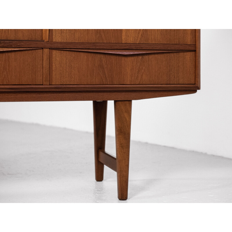 Vintage teak sideboard by E W Bach for Sejling Skabe, Denmark 1960