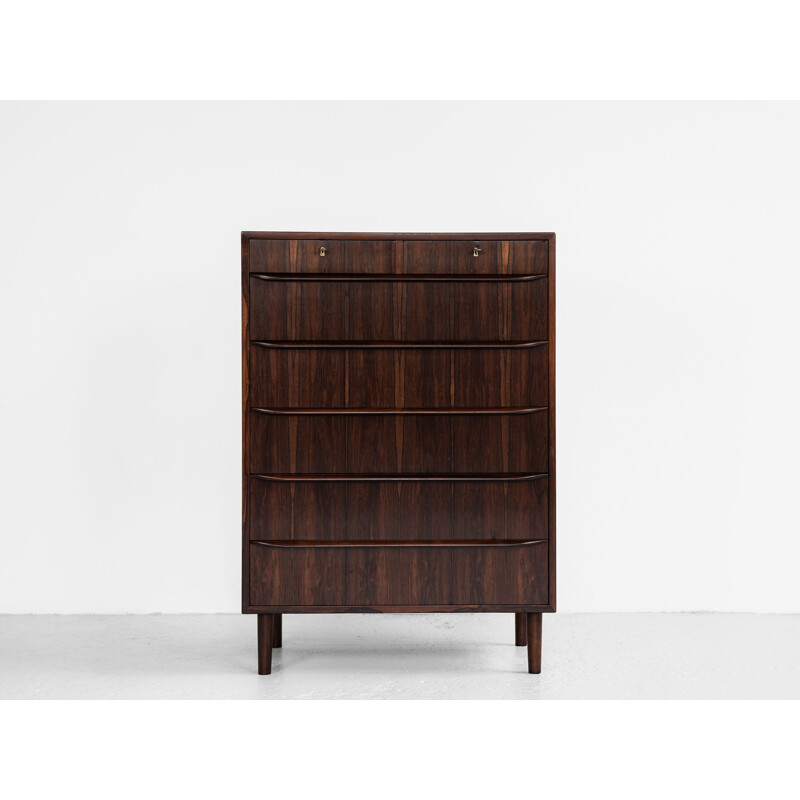 Vintage rosewood chest of drawers, Denmark 1960