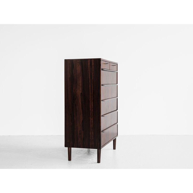 Vintage rosewood chest of drawers, Denmark 1960