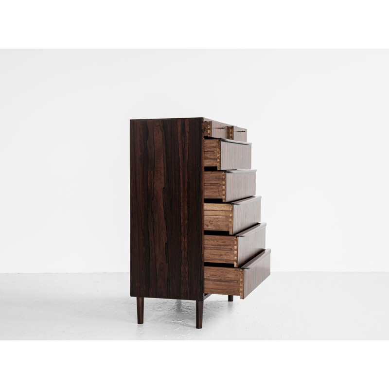 Vintage rosewood chest of drawers, Denmark 1960