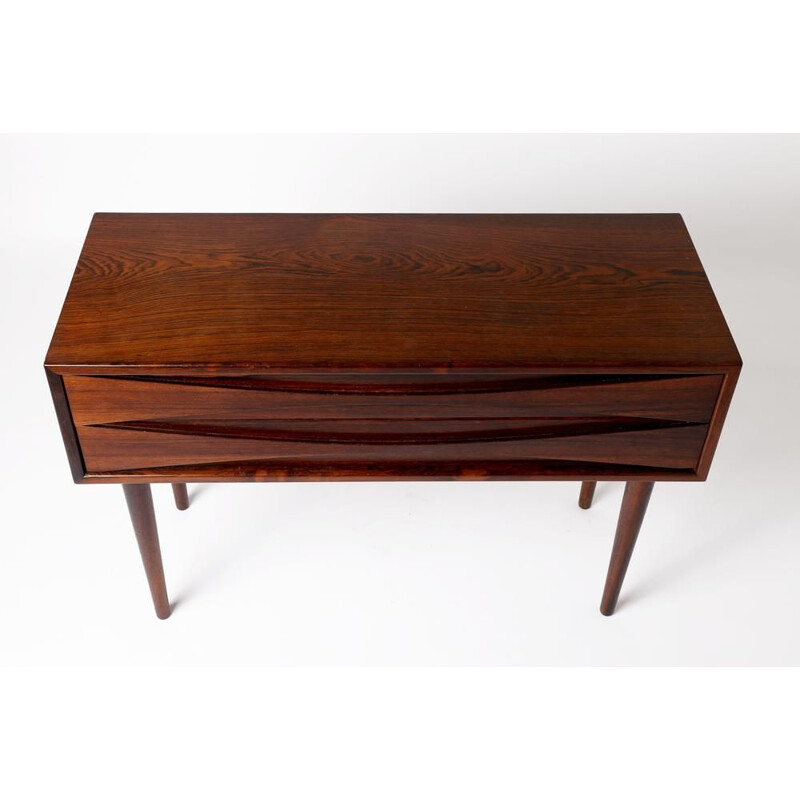 Vintage rosewood chest of drawers by Arne Vodder Danish 1960