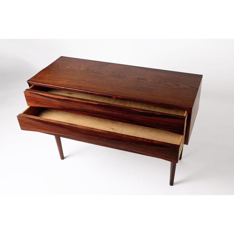 Vintage rosewood chest of drawers by Arne Vodder Danish 1960