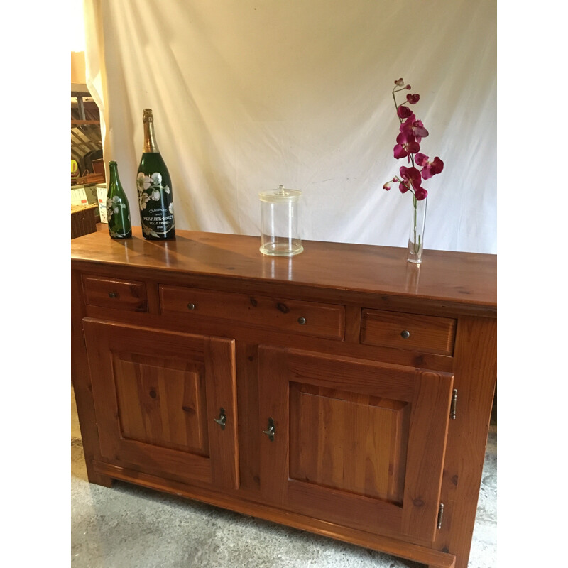 Vintage Sideboard aus lackierter Lärche