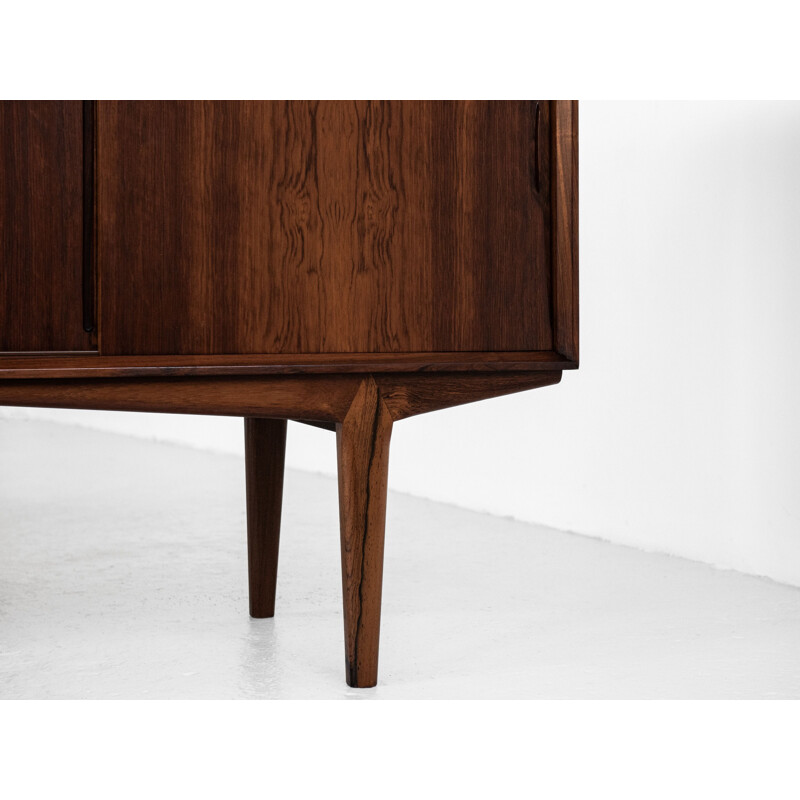 Vintage rosewood highboard by Rosengren Hansen, Denmark 1960