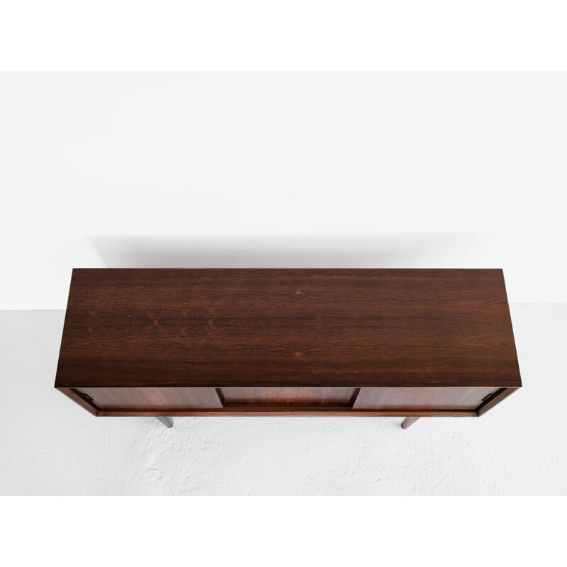 Vintage rosewood highboard by Rosengren Hansen, Denmark 1960