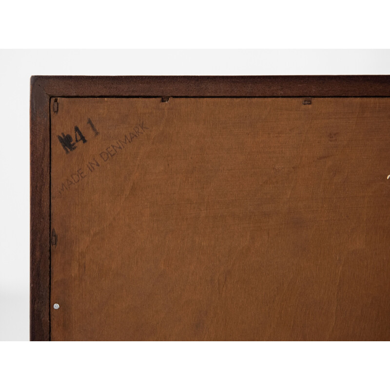 Vintage rosewood highboard by Rosengren Hansen, Denmark 1960